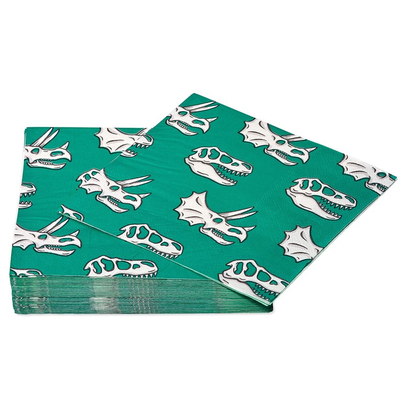 American Greetings Dinosaur Birthday Party Supplies, Lunch Napkins (50-Count)