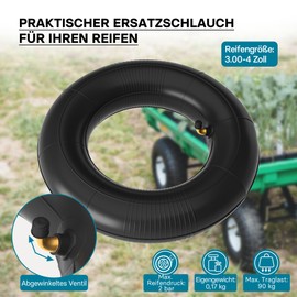 Standard Inner Tube for Wheelbarrow Size 3.00/3.50-4 TR87