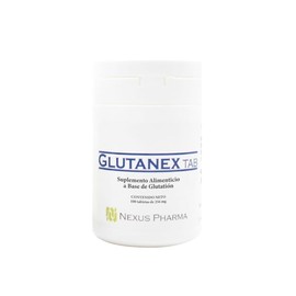 Glutanex Tab Tabletas Glutatión Gsh Alérgenos Ingredientes Relleno Suplemento Alimenticio 100 Purificado