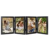 4 Picture Frames Collage 12.5 x 17.5 cm Folding Black