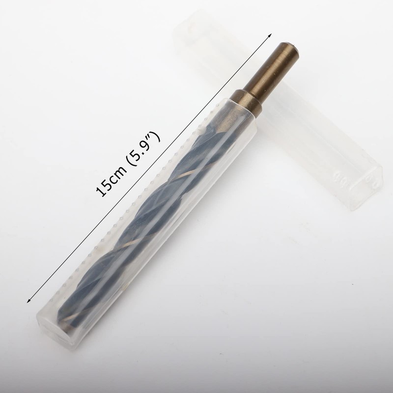 Reduced Shank Twist Drill Bits 14mm, HSS 4341 for Iron/Copper/Stainless