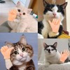 AQKILO Cat Tiny Hands Miniature Finger Puppets TikTok Cat Toys,