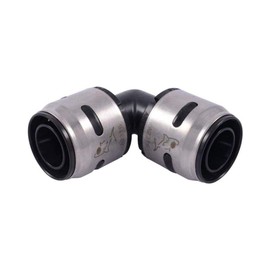 SharkBite 1/2 Inch x 10 Inch EvoPEX Stubout With Elbow, Push To Connect Plumbing Fitting, PEX, K25722Z