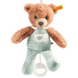 Steiff 20cm Sleep Well Bear Music Box (Grey)