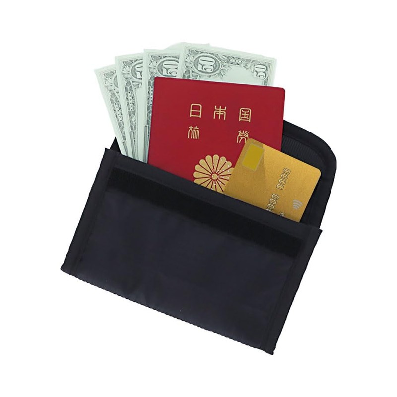 Hidden Travel Pocket Pouch | Hidden Pocket Thin Compact Passport