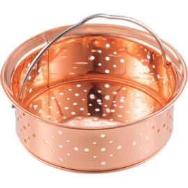 Takekoshi 2610087 Tsubamesanjo Garbage Strainer Drain Outlet Pure Copper, Shallow Type, Dish Wound Type, Made in Japan, 5.3 inches (13.4 cm), Antibacterial, Slim, Odor Resistant, Copper Ion, Handle,