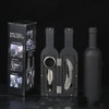 3/5-Piece Wine Opener Accessory Set – Stainless Steel Corkscrew, Foil