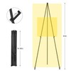 SunyesYoon Display Black Easel Stands - 63" Artist Instant Tripod