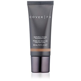 Cover FX Natural Finish Foundation: Water-based Foundation that Delivers 12-hour Coverage and Natural, Second-Skin Finish with Powerful Antioxidant Protection - N110, 1 Fl Oz