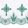 Christian Brands Green Eucharistic Altar Frontal 96 x 52 Inches