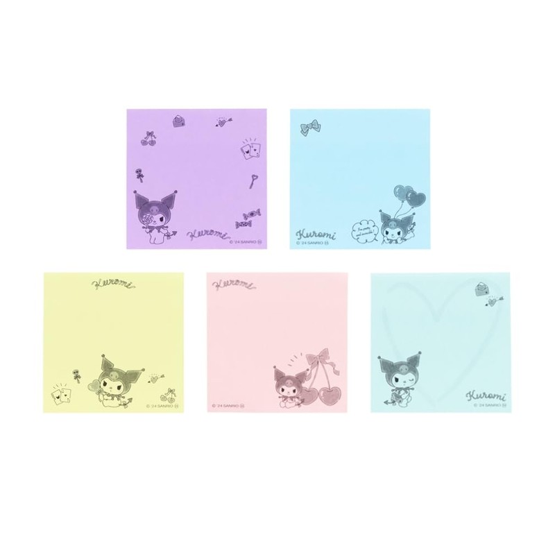 Sunstar Stationery Sanrio Character Sticky Notes, Block Chromi, S2844354
