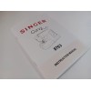 Singer 8763 Sewing Machine Users Manual ( Reproduction)
