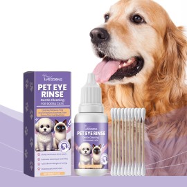 Yegbong Gentle Eye Wash For Pets Gently Cleans The Eye Dirt Of Pet Cats And Dogs