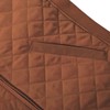 Bienzoe Women Quilted Casual Vest: Lightweight Sleeveless Jacket Chocolate XL
