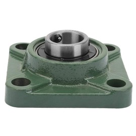 UCF205 / 205-16 Square Bearing with 30mm / 25.4mm Pillow Block Bearing and 4 Mounted Holes on Solid Base (02)