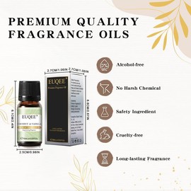 Fragrance Oil Set, 4/5/8 Counts Natural Style Pre-diluted Multi-scented Oil, Home Care Supplies  for Living Room Bathroom Dormitory Car Office - Color: Multicolor, Specification: combination 1