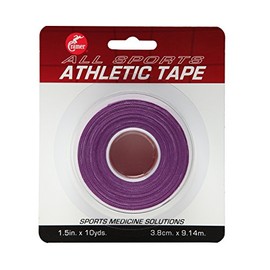Cramer Team Color Athletic Tape, Easy Tear Tape for Ankle, Wrist, Injury Taping, Protect & Prevent Injuries, Promote Healing, Athletic Training Supplies, 1.5" X 10 Yard Roll, Colored at Tape