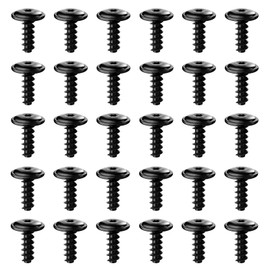 FUYIOCN Engine Undertray Screws, 30 Pcs Screw Bolt Retainer Car Fender for Engine Cover Undertray