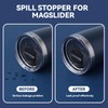 MITCHENIFY Silicone Spill Stoppers Compatible with YETI Tumbler Magnetic Slider
