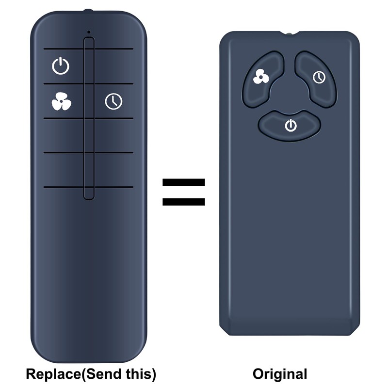TCNOUMT Replacement HS-1655 Remote Control intended for Honeywell Quietset 16