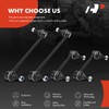 A-Premium Set of 4, Front and Rear Sway Bar Link