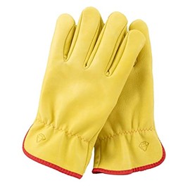 Unbreakable U510 Premium Fleece Lined Leather Thermal Cold Work Drivers Gloves (Large)