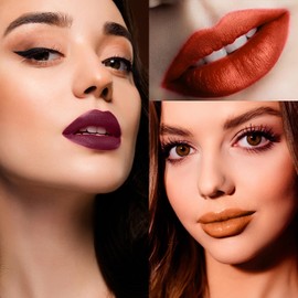 Profusion Cosmetics Empowered Butterfly Soft Matte Lip Creme Set is a Versatile Beauty Essential Trio of Soft Matte Lip Cremes for any Occasion, Providing Day to Night Elegance