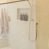 transparent waterproof bathroom shower curtain curtain