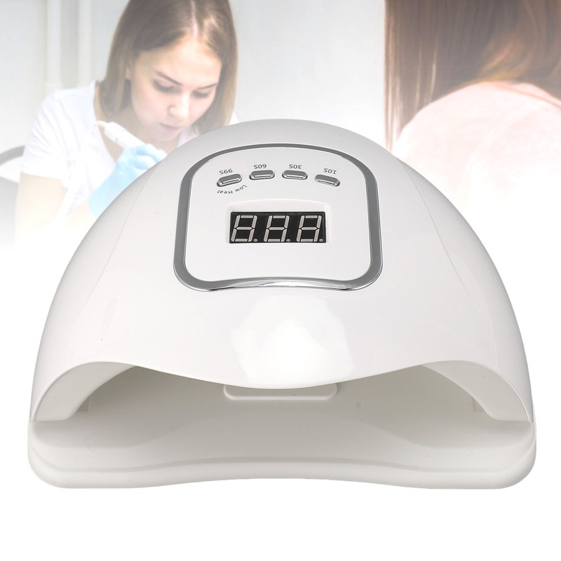 UV LED Nail Lamp Automatic Sensor 45pcs Light Chips 4