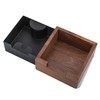 KNODOS Wooden Espresso Knock Box Walnut Dump Bin for Coffee