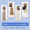 Wall Mount Ironing Board Holder - Space Saver with Hardware