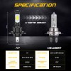 AQJ For Honda CBR1100XX 1997-2003 - 6000K 2pcs H7 LED