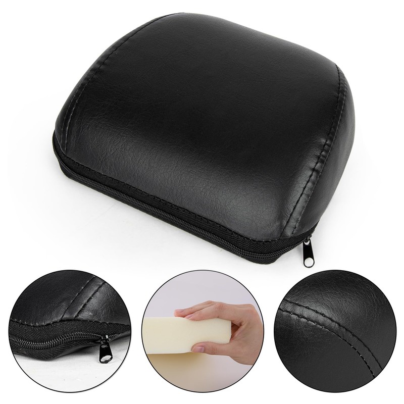 PSLER Passenger Sissy Bar Backrest Cushion Pad for Harley Sportster