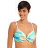 Freya Summer Reef Underwired Bikini Top Aqua Blue 34F