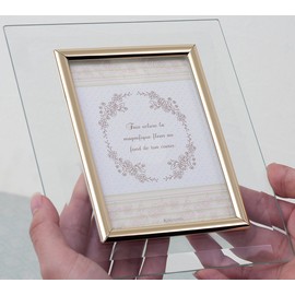 Kishima フォトフレーム KG-8222 ガラスフレーム 2429