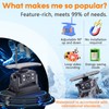 Wireless Backup Camera for RV Install-Free 7-Inch: Magnetic HD 1080P