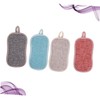 Outanaya Set of 4 Dishwashing Sponges Scrub Sponge Pads Dishcloth