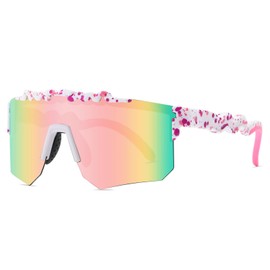 isoulblink Two Sizes Polarized Sunglasses Cycling UV400 For Adults Youth Boys Girls Kids Men Women Outdoor Baseball Glasses - RY3