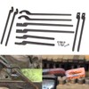 Blacksmith DIY Rapid Tongs Bundle Set with Rivets- Rapid Flat