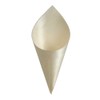 VEPATIM 50 disposable finger food cones made of wood, compostable,