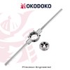 OKODOKO Adjustable Die Stock Handle Wrench Hand Tool with M14