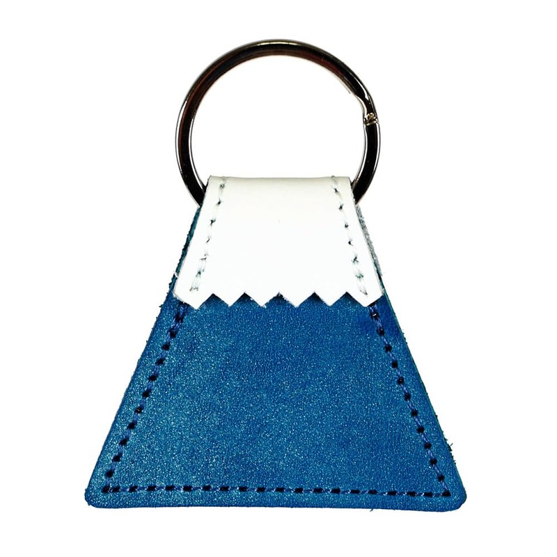 Agility affa Fuji Key Chain Genuine Leather FUJIYAMA mt.fuji Genuine