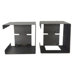 LIBRA Set of Steel Trailer Square Tail Light Mounting Boxes - 24017/24018