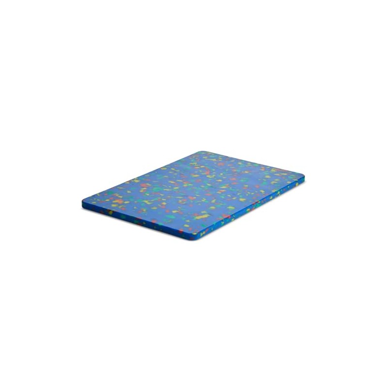 Core Kitchen Rainbow Confetti on Blue 8 x 12 Inch