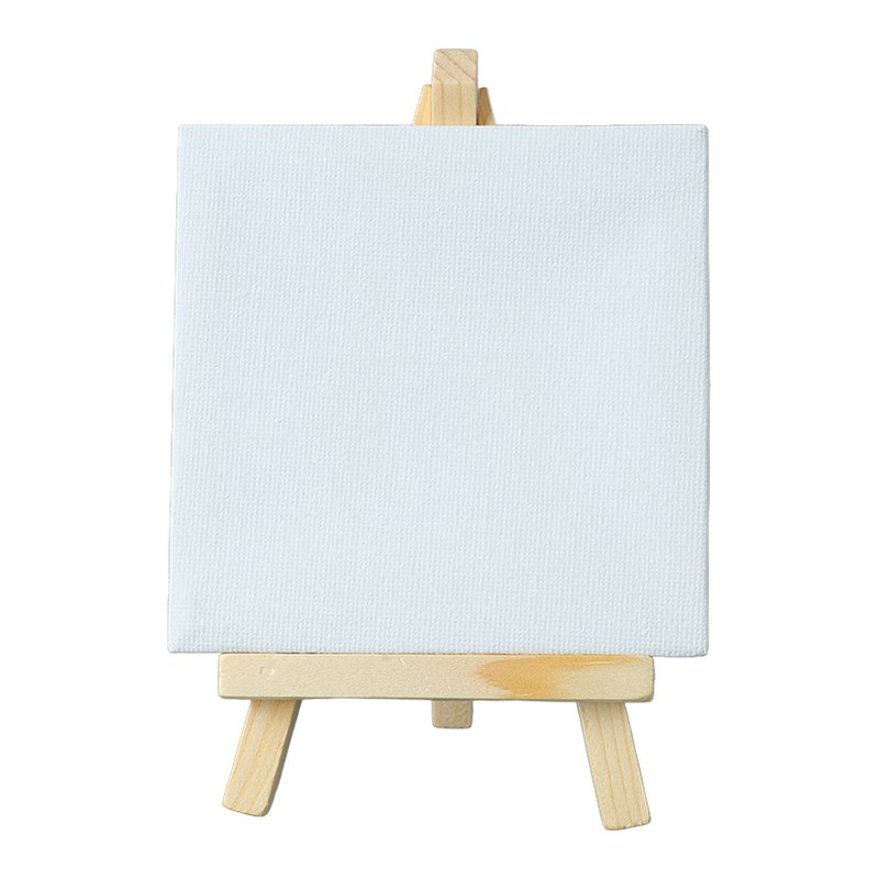 10Pcs Mini Easel Stand 5.9in High 3.1in Wide Adjustable Slope