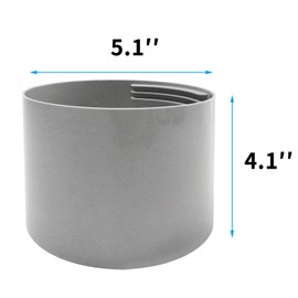 Air Conditioner Hose Extention Coupler 5 Inches, Portable AC Exhaust Vent Hose Connector Coupling Universal Fits Clockwise and Counter-Clockwise Thread Hose