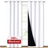 NICETOWN 100% Blackout Window Curtain Panels, Cold and Full Light