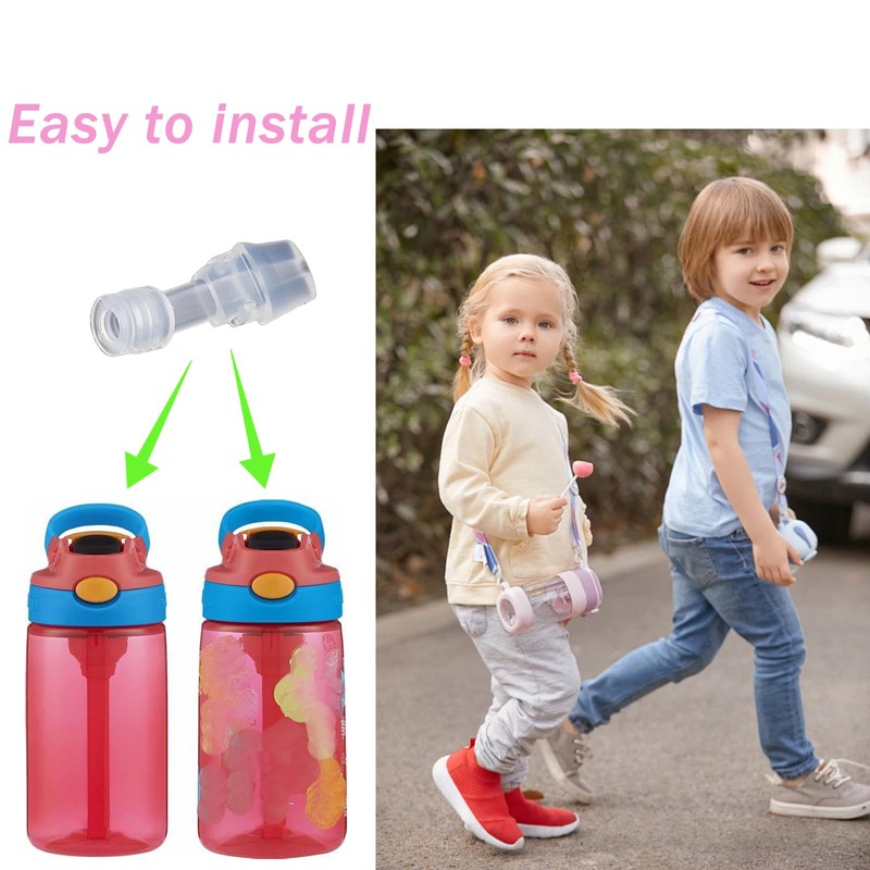 Peixiong 4 Pack Water Bottle Bite Valve Replacement for Contigo