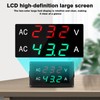 Jadeshay LCD Voltmeter Ammeter AC50-500V 0-120A Voltage Meter Electricity Meter