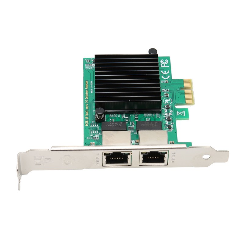 1000M Gigabit Ethernet Network Card Dual RJ45 Port 10/100/1000Mbps PCI
